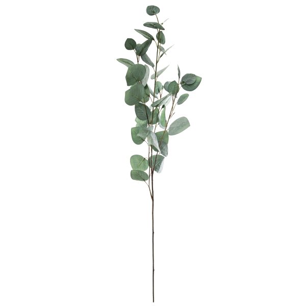 ATMOSPHERA ORNAMENTAL BRANCH EUCALYPTUS 92CM PU/PE/FER GREEN - Image 2