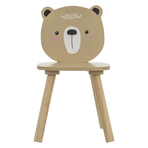 ATMOSPHERA CHILDREN'S CHAIR TEDDY BEAR L. 27 x P. 27 x H. 46 cm MDF BEIGE - Image 4