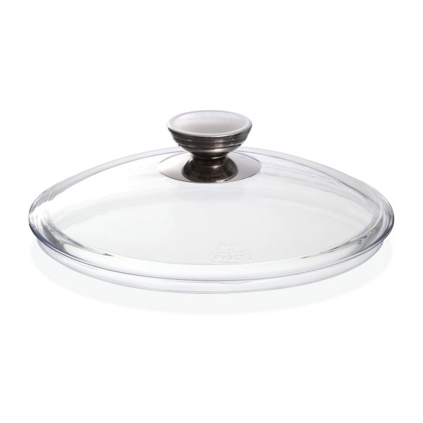 AMBITION HEAT-RESISTANT LID 22CM, GLASS