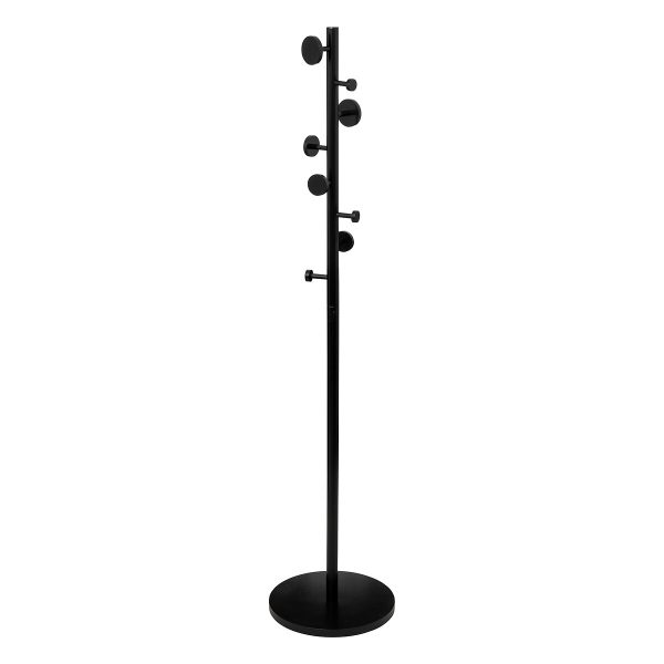 FIVE METAL COAT HANGER 37X176 CM, BLACK