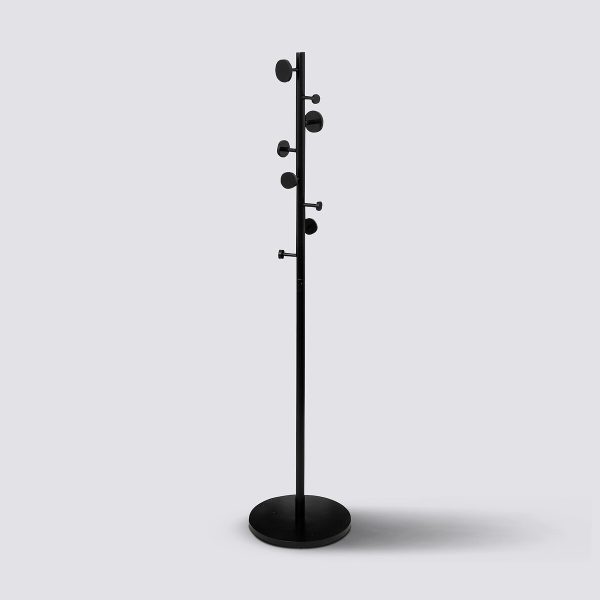 FIVE  METALNA VJEŠALICA ZA KAPUTE 37X176 CM, CRNA - Image 5