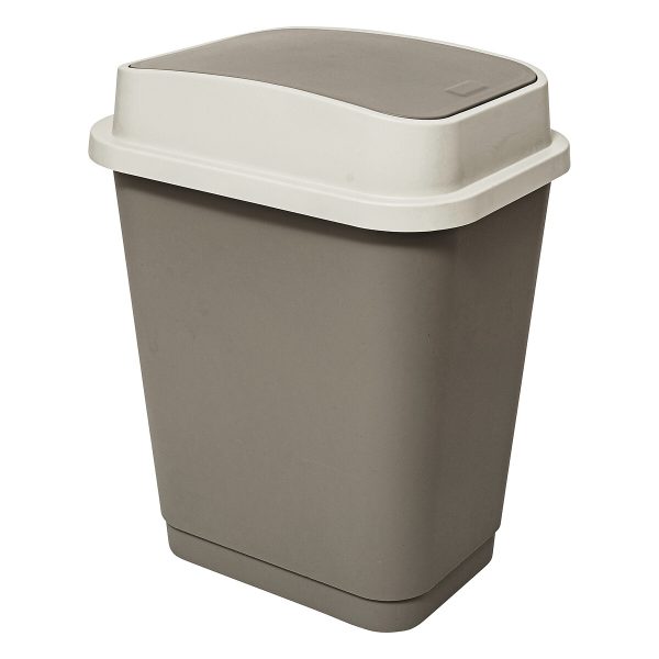 FIVE GARBAGE BIN, 25L POLYPROPYLENE BEIGE