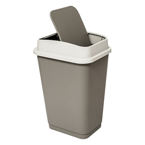 FIVE GARBAGE BIN, 50L POLYPROPYLENE BEIGE - Image 2