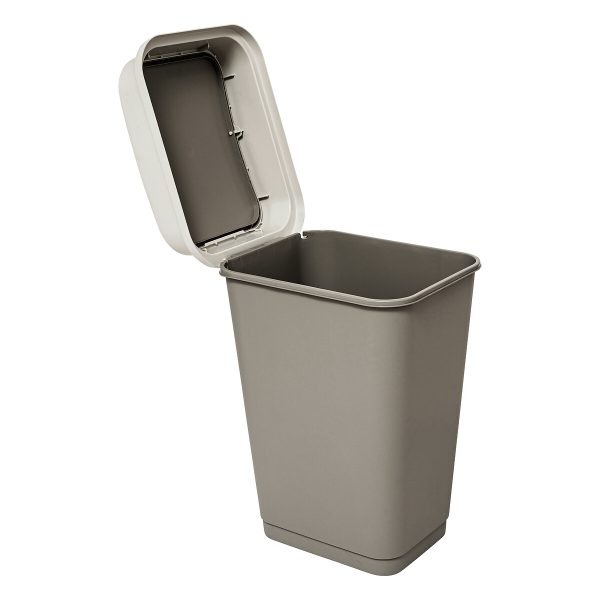 FIVE GARBAGE BIN, 50L POLYPROPYLENE BEIGE - Image 3