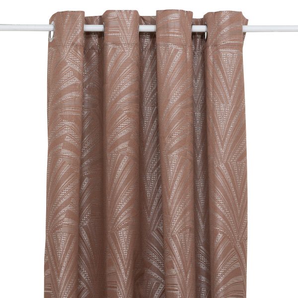 ATMOSPHERA CURTAIN BLACKOUT EFFIE 140X260CM PES BROWN