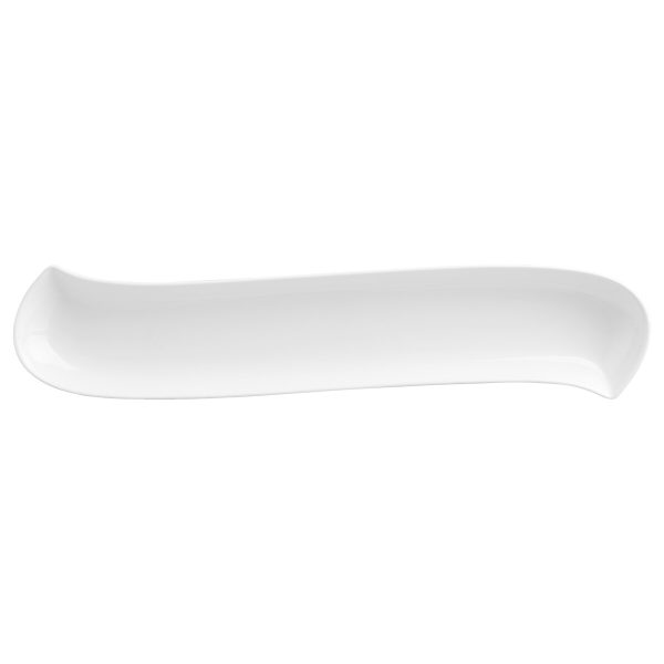 SG TANJUR ZA POSLUŽIVANJE 36,5X6,9X2,8CM PORCULAN BIJELI - Image 2