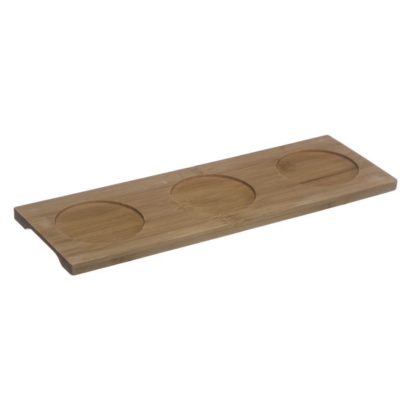 SG ZDJELICE ZA POSLUŽIVANJE 4/1 BAMBUS/PORCULAN 9,7X6X30CM BIJELE - Image 3