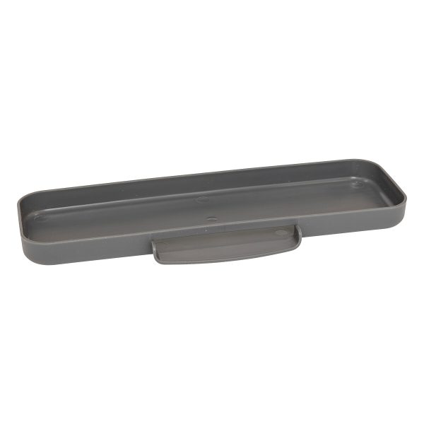 FIVE SINK ORGANIZER WITH SOAP DISPENSER NEO 23X8.7X15.6CM PP GREY - Image 3