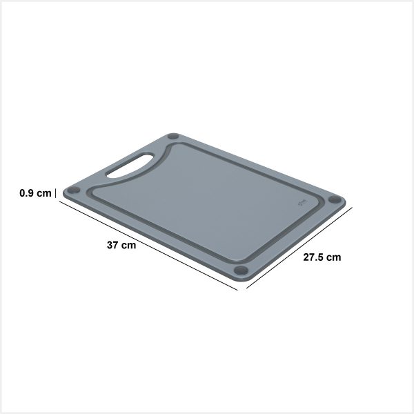 FIVE CUTTING BOARD NEO 37X27.5X0.9CM PP GREY - Image 5