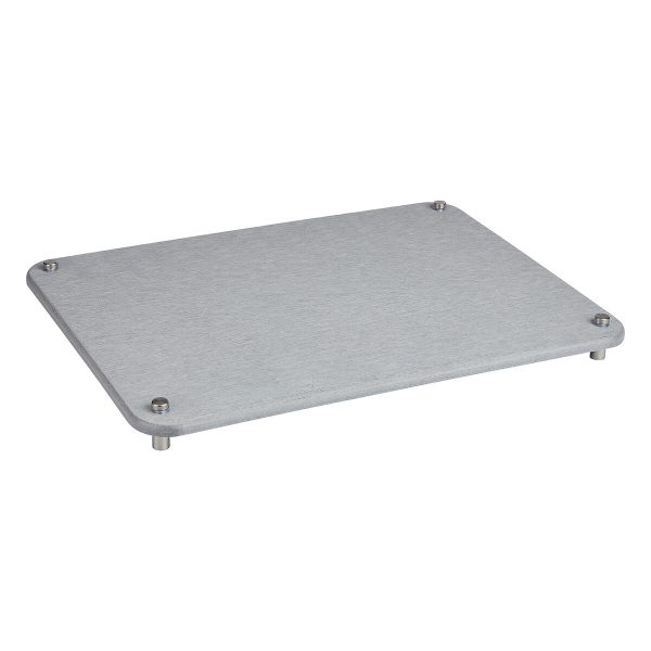 FIVE DISH DRYING MAT 30X40X3.6CM DIATOMITE GREY