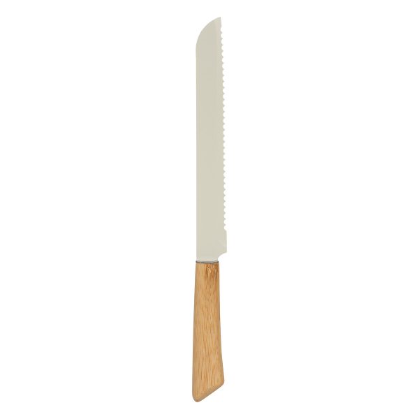 FIVE KNIFE STAND WITH 4 KNIVES AND SCISSORS SENSIA 11.5X11.5X36.3CM BAMBOO/STAINLESS STEEL VARIOUS COLORS - Image 20