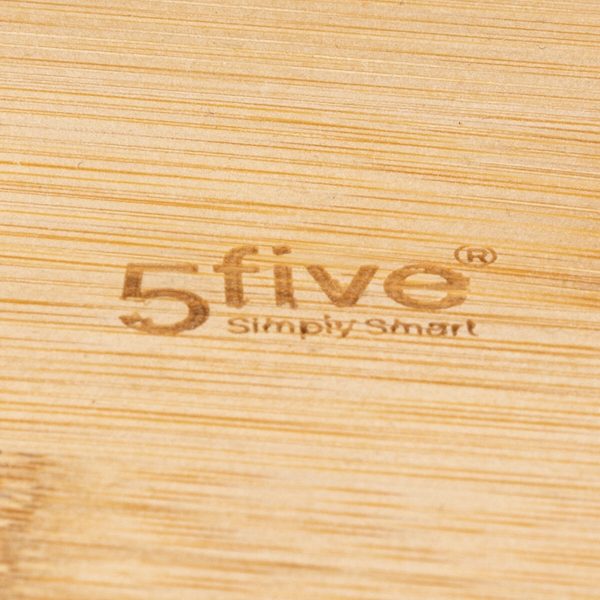 FIVE POSUDA ZA ŠEĆER NATUREO 12,2X19,5CM KERAMIKA/BAMBUS CRNA - Image 3