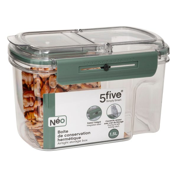 FIVE POSUDA ZA ODLAGANJE HRANE NEO 1,5L PET PROZIRNA - Image 6