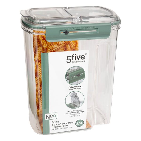 FIVE POSUDA ZA ODLAGANJE HRANE NEO 3,5L PET PROZIRNA - Image 6