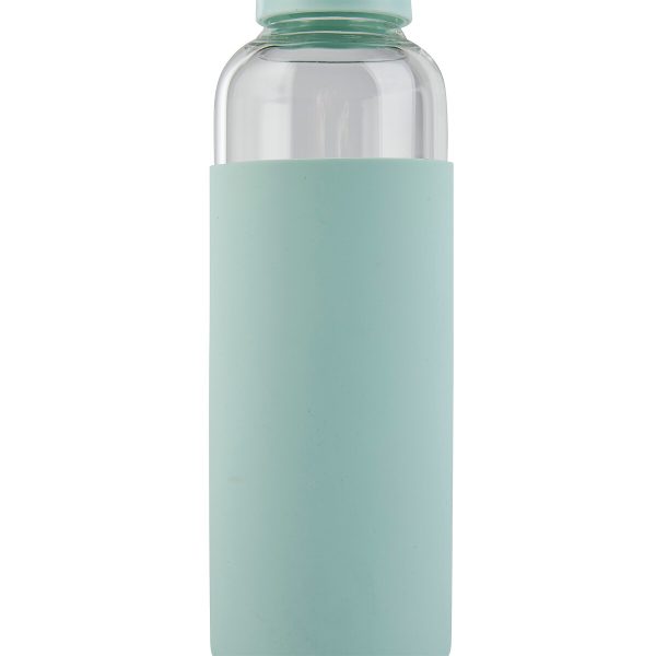FIVE BOTTLE WITH SILICONE COVER 0.5L GLASS VARIOUS COLORS - Image 6
