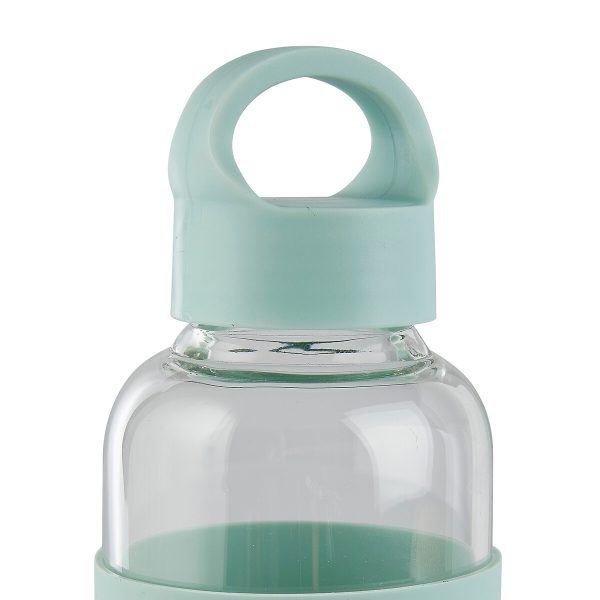 FIVE BOTTLE WITH SILICONE COVER 0.5L GLASS VARIOUS COLORS - Image 15