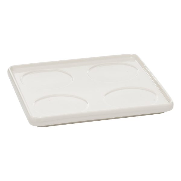 SG SET ZDJELICA ZA POSLUŽIVANJE NORA 5/1 21X6,8CM KAMENINA BIJELI - Image 3