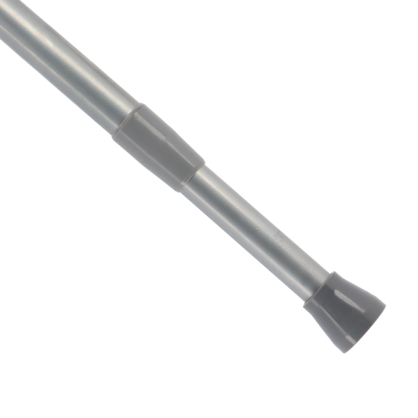 TENDANCE DRŽAČ ZAVJESE ZA KADU 110 - 200 CM ALUMINIJ, SIVI - Image 3
