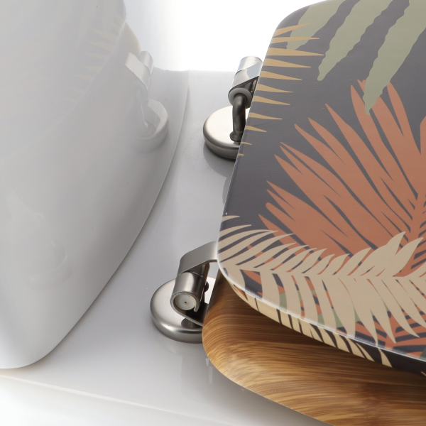 TENDANCE WC DASKA MDF SA INOX OKOVIMA, EXOTIC GARDEN - Image 3