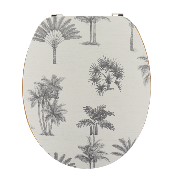 TENDANCE MDF TOILET SEAT WITH STAINLESS STEEL HARDWARE, ARIZONA DREAM