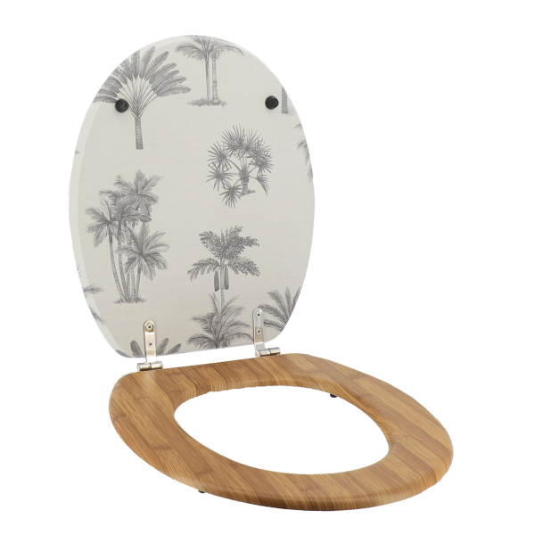TENDANCE MDF TOILET SEAT WITH STAINLESS STEEL HARDWARE, ARIZONA DREAM - Image 3