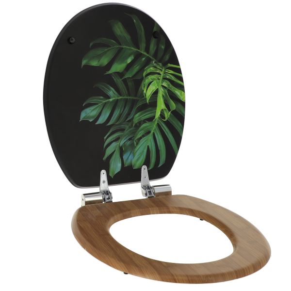 TENDANCE WC DASKA MDF SA INOX OKOVIMA SOFT CLOSE, GREEN ADDICT - Image 4