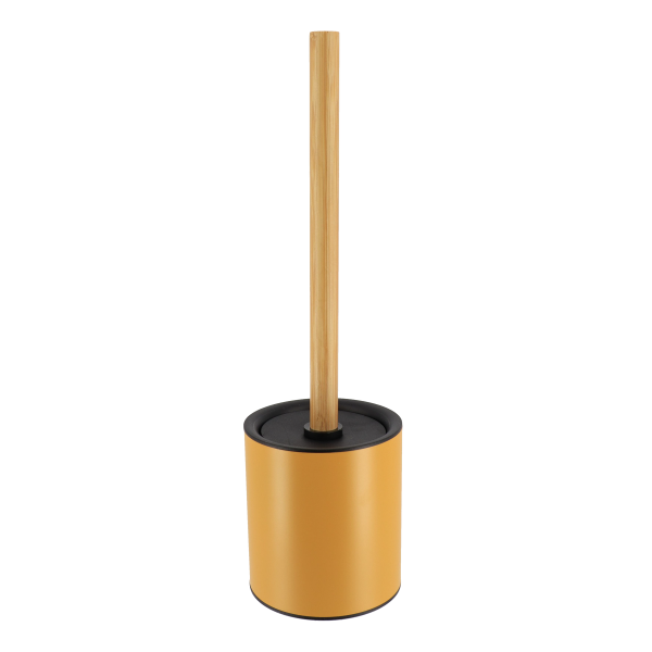 TENDANCE TOILET BRUSH METAL/BAMBOO, YELLOW