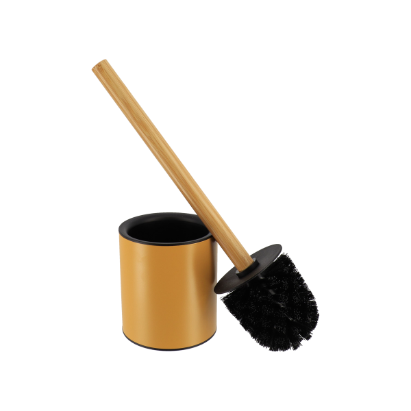 TENDANCE TOILET BRUSH METAL/BAMBOO, YELLOW - Image 2
