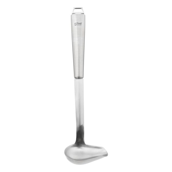 FIVE SAUCE SPOON 8X5.3X29.8CM STAINLESS STEEL SILVER