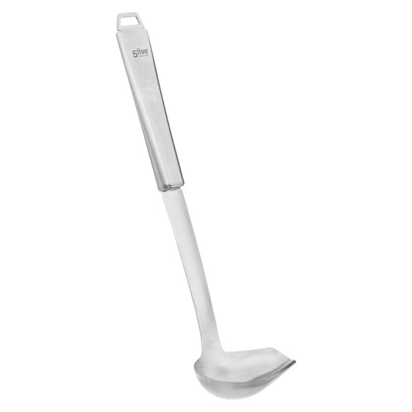 FIVE SAUCE SPOON 8X5.3X29.8CM STAINLESS STEEL SILVER - Image 4