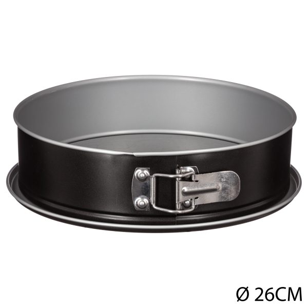 FIVE KALUP ZA TORTU SIGNATURE 27,8X27,8X7,2CM METAL CRNA