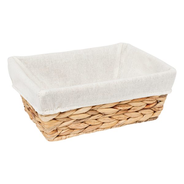 FIVE BREAD BASKET HARMONY, 25.5X18.5X9.5CM POLYESTER/COTTON BEIGE