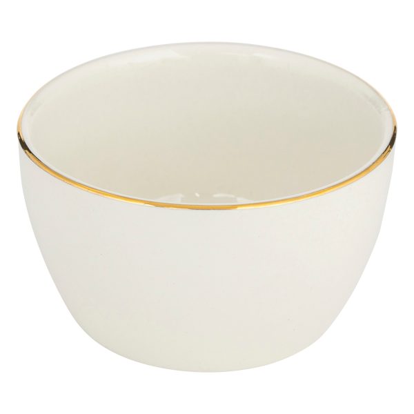 SG SET OF SERVING BOWLS ARYA, 9.5X5.5X9.5CM CERAMIC WHITE 4/1 - Image 3