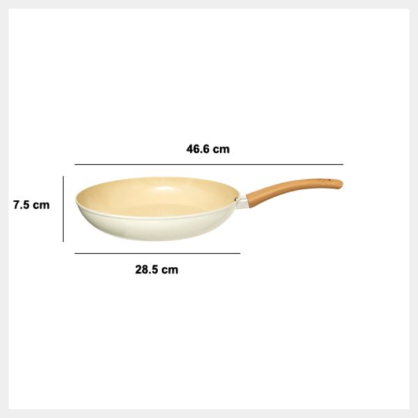FIVE PAN HARMONY 28CM ALUMINUM BEIGE - Image 2