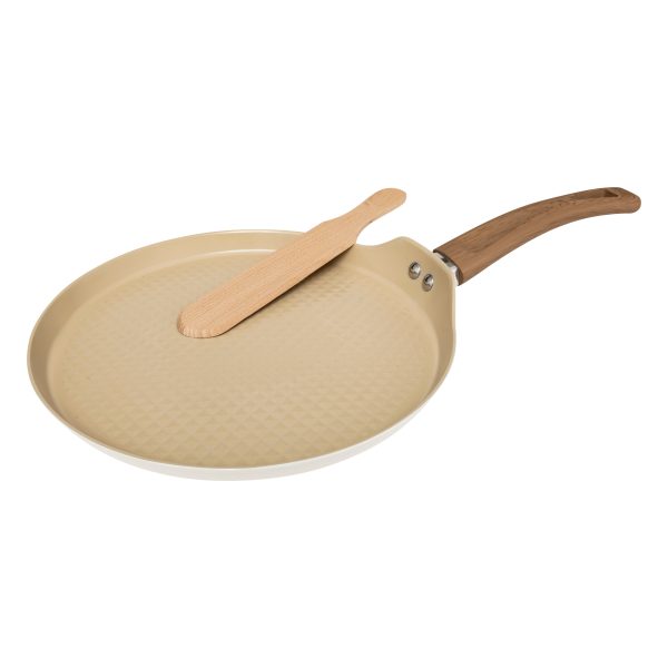 FIVE PANCAKE PAN HARMONY 26CM ALUMINUM/STAINLESS STEEL BEIGE