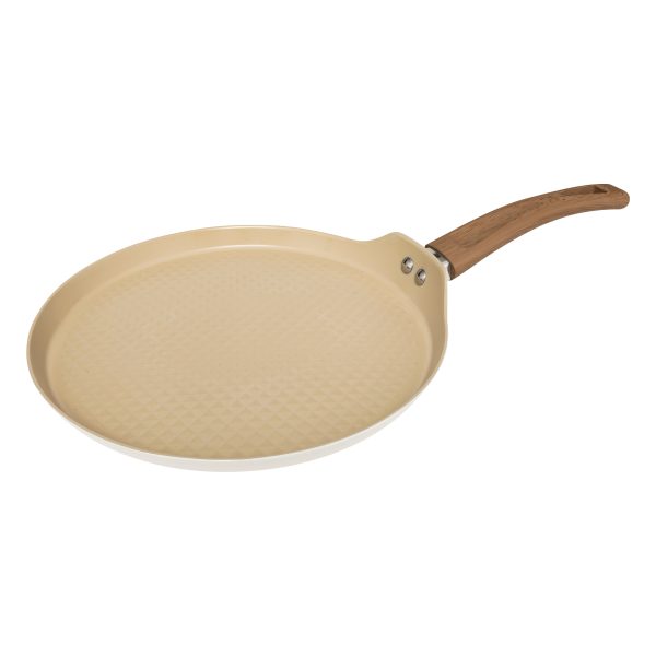 FIVE PANCAKE PAN HARMONY 26CM ALUMINUM/STAINLESS STEEL BEIGE - Image 2