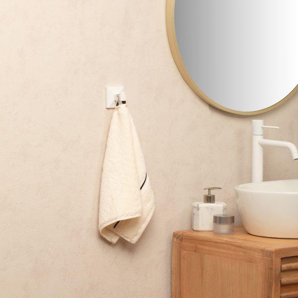 TATAY ZIDNA VJEŠALICA ICONIC 3M 6x4,5x6cm INOX BIJELA - Image 2