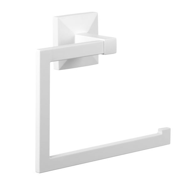 TATAY ZIDNI PRSTENASTI DRŽAČ RUČNIKA ICONIC 3M 20X6,5X16cm INOX BIJELA