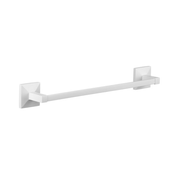 TATAY ZIDNI DRŽAČ RUČNIKA ICONIC 3M 6x6,5x45cm INOX BIJELA