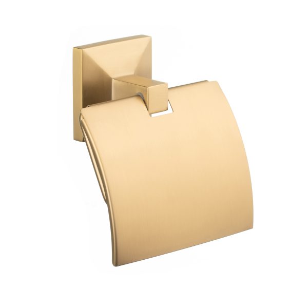 TATAY ZIDNI DRŽAČ TOALETNOG PAPIRA ICONIC 3M 6x6,5x16cm INOX ZLATNA
