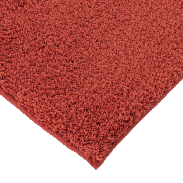 TENDANCE BATHROOM CARPET 50X80 CM POLYESTER, TERRACOTTA - Image 3