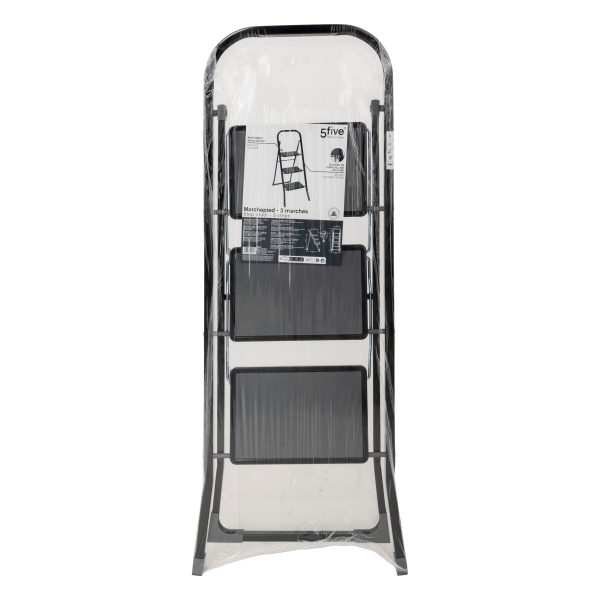 FIVE LADDER WITH 3 STEPS 46.5X71.5X105CM - Image 7