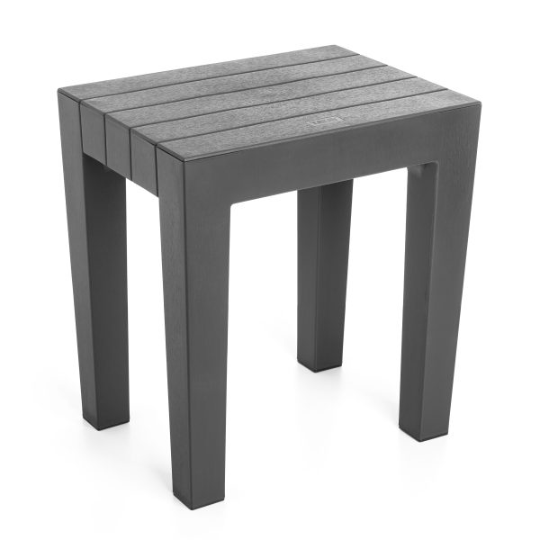 TATAY BATHROOM CHAIR 38x29x41.5cm PP, GREY LOMBOK