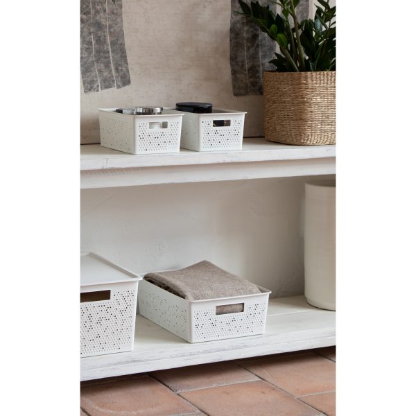 TATAY ORGANIZERS BOHOL SET 3PCS 2X4L + 12L WHITE - Image 2