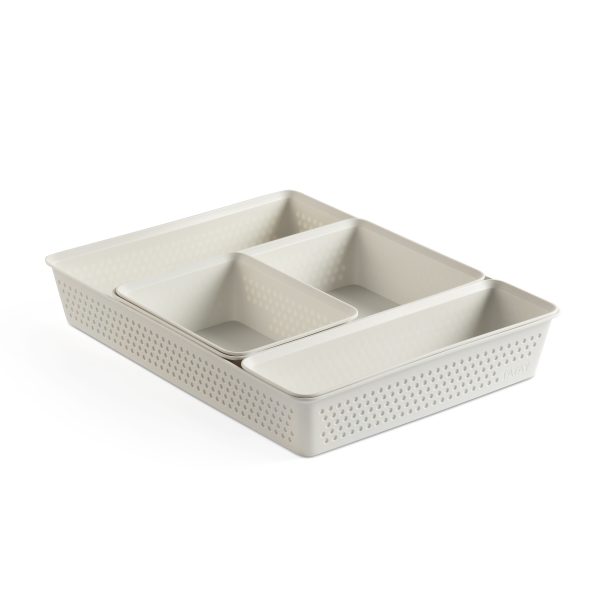 TATAY ORGANIZERS BOHOL SET 4PCS SLIM +A6+A5+A4 WHITE