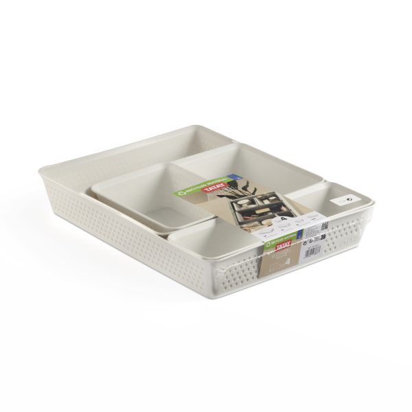 TATAY ORGANIZERS BOHOL SET 4PCS SLIM +A6+A5+A4 WHITE - Image 2