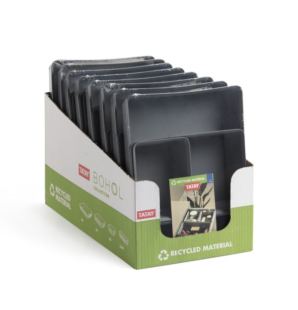 TATAY ORGANIZERS BOHOL SET 4PCS SLIM +A6+A5+A4 ANTHRACITE GRAY - Image 4