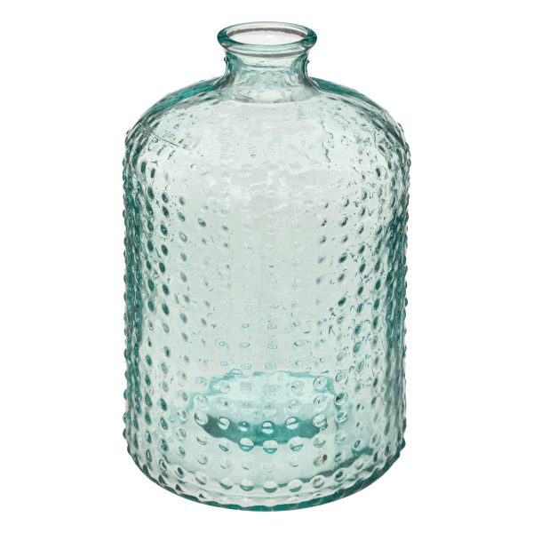ATMOSPHERA DEKORATIVNA VAZA IMET, 18,5X18,5X32 CM, STAKLENA