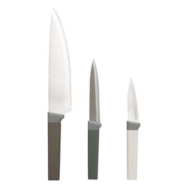 FIVE KNIVES 3/1 STAINLESS STEEL/PP VARIOUS COLORS