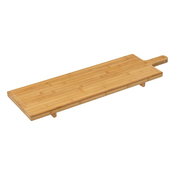 SG PRESENTATION TRAY 88X26X5CM BAMBOO BEIGE